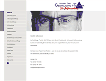 Tablet Screenshot of gestaltung-technik.de